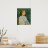 Poster Morisot - Bust Of Alice Gamby 1890 (Cuisine)
