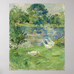 Poster Morisot - Fille Dans Un Bateau 1889