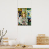 Poster Morisot - Fille Dans Un Casquette De Paille 1892 (Cuisine)