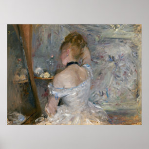 Poster Morisot - Jeune Femme À Sa Toilette 1880