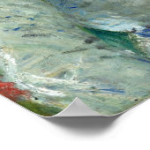 Poster Morisot - Jeune Femme Avec Un Casquette De Paille (Coin)