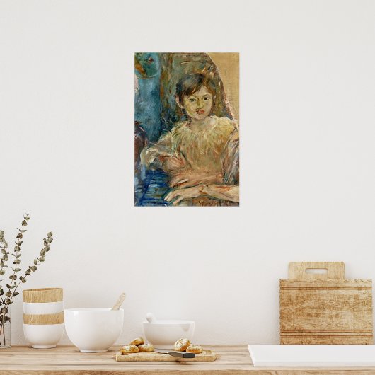 Poster Morisot - Julie Manet Écoute 1888 (Cuisine)