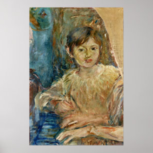 Poster Morisot - Julie Manet Écoute 1888