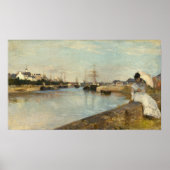 Poster Morisot - Le Port De Lorient 1869 (Devant)