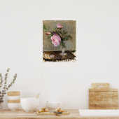 Poster Morisot - Pivoines 1869 (Cuisine)