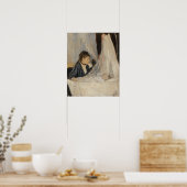 Poster Morisot - The Cradle 1872 (Cuisine)
