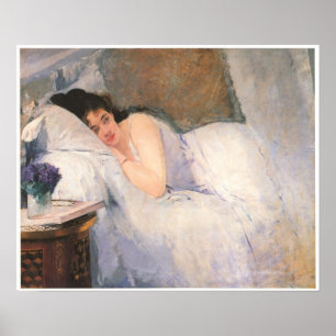 Poster Morning Awakening, Eva Gonzales