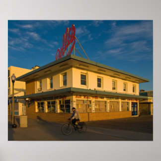 Poster Morning Biker