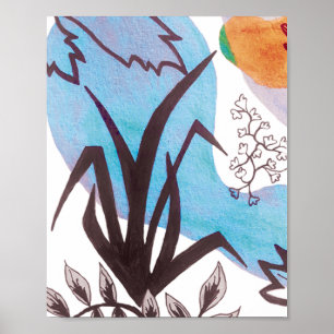 Poster Morning Botanical I Art Print