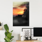 Poster Morning Has Broken fine art print (Bureau à domicile)