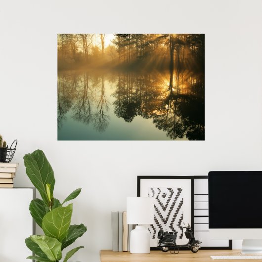 Poster Morning Mist (Bureau à domicile)