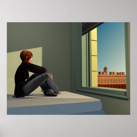 Poster Morning sun (Devant)