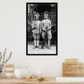 Poster Moro Soldiers Philippines 1909 (Cuisine)