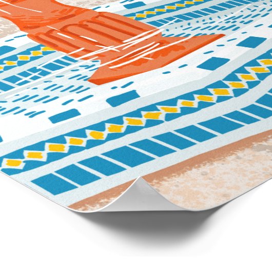 Poster Moroccan Villa (Coin)