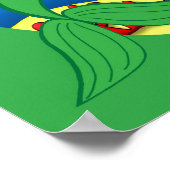 Poster Morrigan, l'affiche verte de la Merfaery et du Dau (Coin)