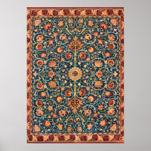 Poster Morris - Holland Park, design vintage de tapis