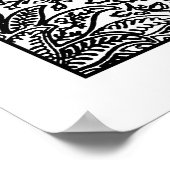 Poster Morris Indian Pattern (Hoek)