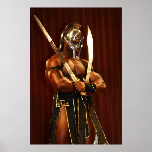 Poster Morris Mendez, le gladiateur (Devant)