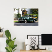 Poster Morris Minor 1000 Voyageur (Bureau à domicile)