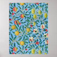 Morris - Quatre Fruits, motif populaire,