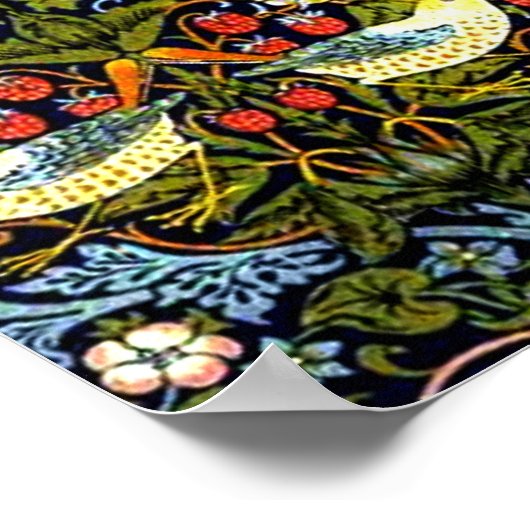 Poster Morris - Thief aux fraises (Coin)