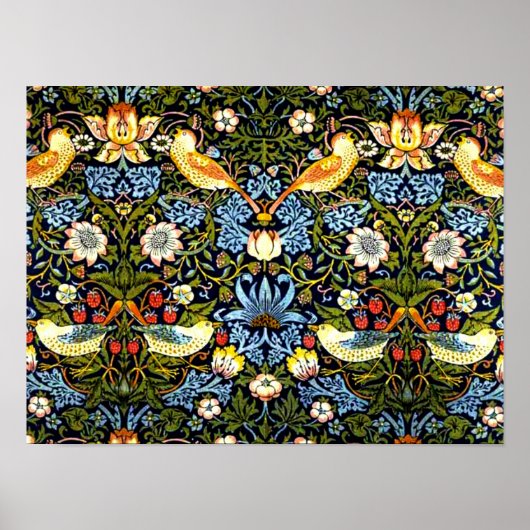 Poster Morris - Thief aux fraises (Devant)