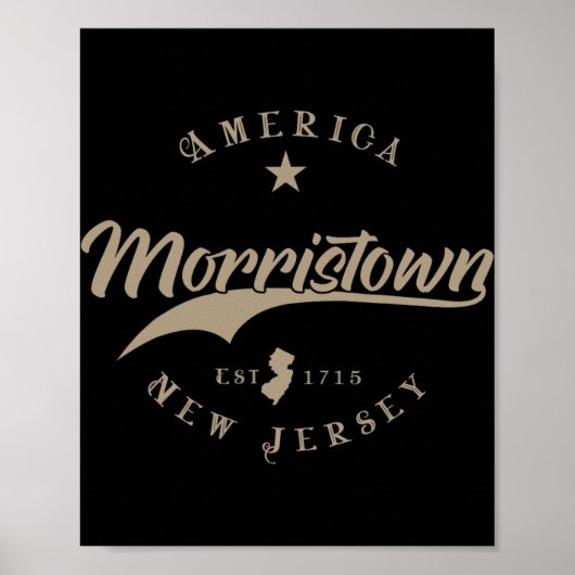 Poster Morristown New Jersey  (Devant)