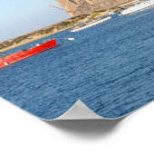 Poster Morro Rock, Californie (Coin)