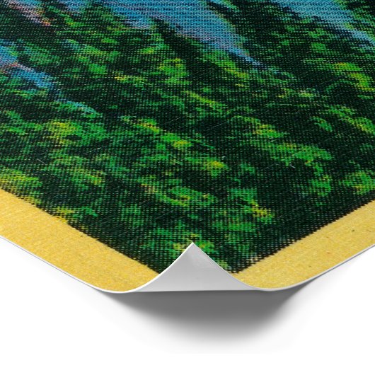 Poster Morro Rock dans le comté de San Luis Obispo (Coin)