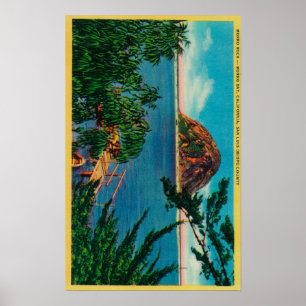 Poster Morro Rock dans le comté de San Luis Obispo