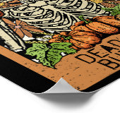 Poster Mort à l'intérieur mais squelette épicé Super Hall (Coin)