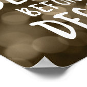 Poster mort avant café décaf (Coin)