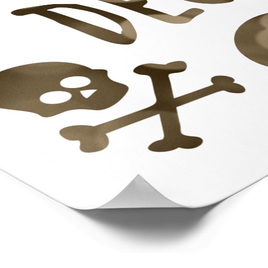 Poster mort avant decaf bokeh (Coin)