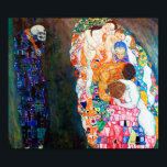 Poster Mort et vie, Gustav Klimt<br><div class="desc">Gustav Klimt (14 juillet 1862 - 6 février 1918) était un peintre symboliste autrichien et l'un des membres les plus importants du mouvement de sécession de Vienne. Klimt est réputé pour ses peintures, ses peintures murales, ses croquis et autres objets d'art. En plus de ses oeuvres figuratives, qui comprennent des...</div>