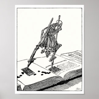 Poster Mort marche sur pilotis