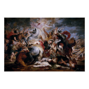 Poster Morte di decio Mure (Bozzetto) par Peter Paul Rube