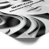 Poster Mortician Studio Eyelash Silver Grey Merci (Coin)