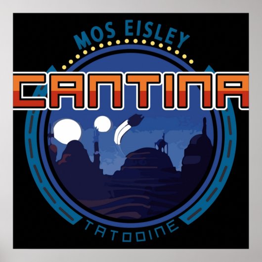 Poster Mos Eisley Cantina Tatooine (Devant)