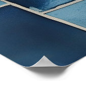 Poster Mosaic reminiscent of traditional Moroccan styles, (Coin)