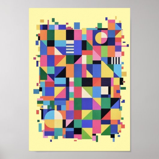 Poster Mosaic Spectrum (Devant)