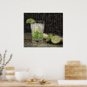 Poster Mosaïcaipirinha (Cuisine)