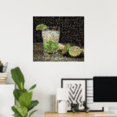 Poster Mosaïcaipirinha (Bureau à domicile)