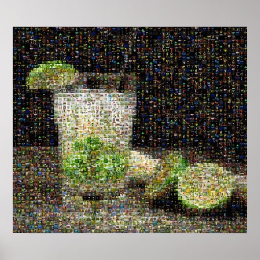 Poster Mosaïcaipirinha (Devant)