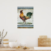 Poster MOSAICS DE ROMAN Antique (Cuisine)