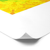 Poster Mosaïque de contour (Coin)