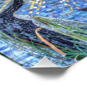 Poster Mosaïque de François d'Assise (Coin)