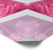 Poster mosaïque en verre coloré, fond-carré sans soudure, (Coin)