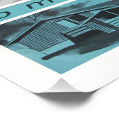 Poster Mosaïque moderne des années 60 rétro-licious ! (Coin)