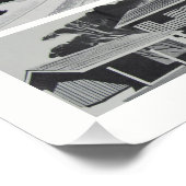 Poster Mosaïque moderne vintage (Coin)