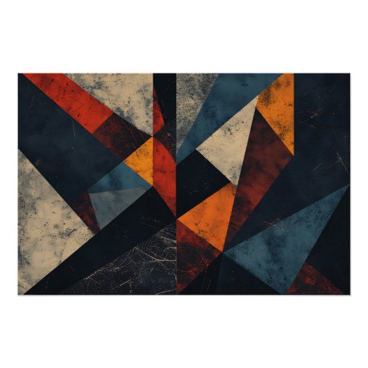 Poster Mosaïque Temporelle (Devant)
